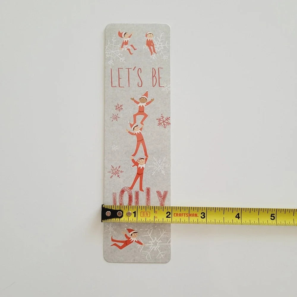 Elf on Shelf 2017 Bookmark, Be Jolly Christmas Tradition, Raymond Geddes # 20369